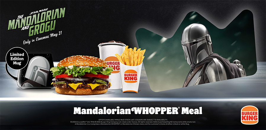 Burger King goes Full Mando – A New Galactic Feast Arrives in New Zealand